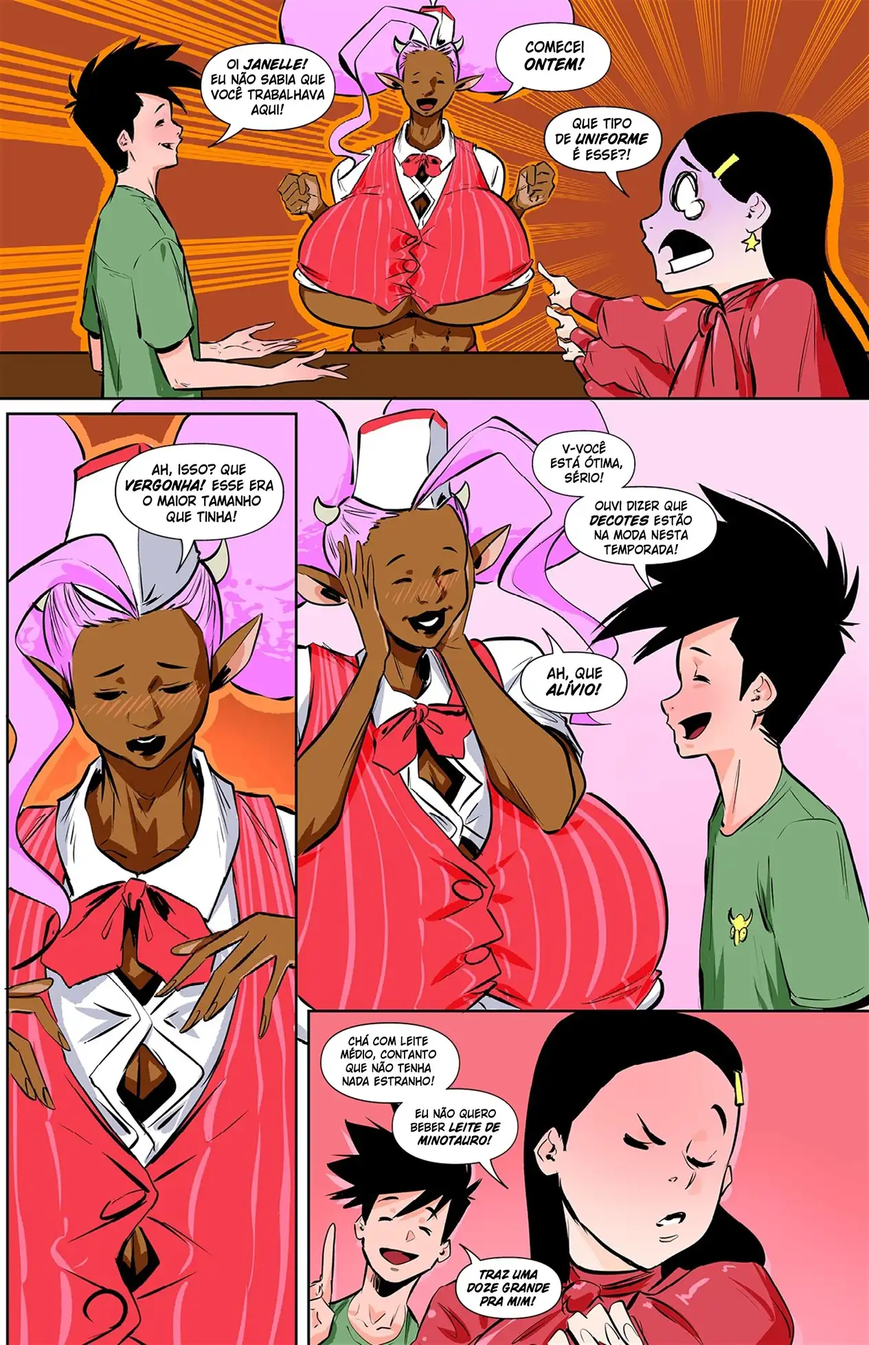Academia das Garotas Monstro 9 - Página 5