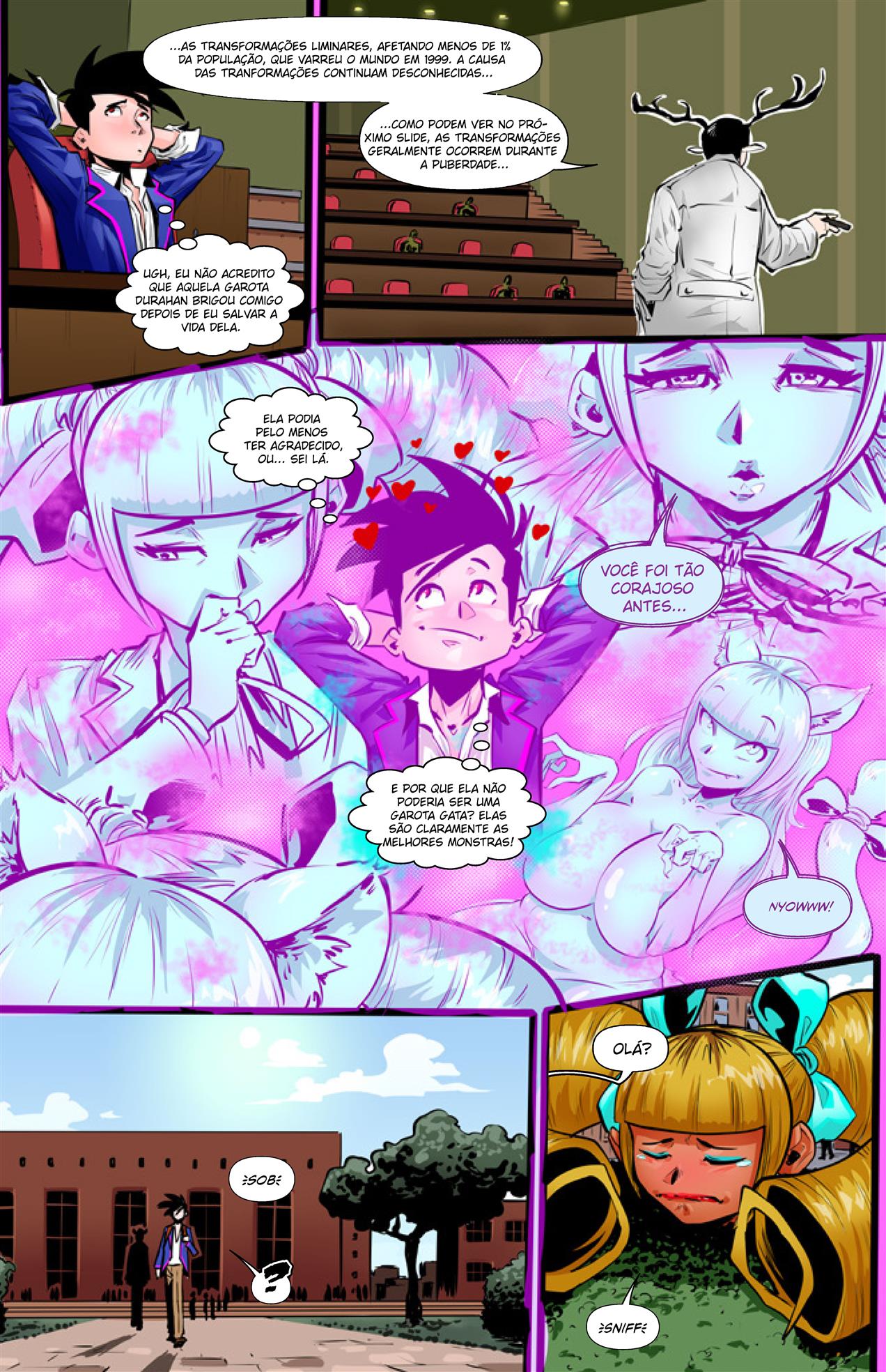 Academia das Garotas Monstro - Página 7