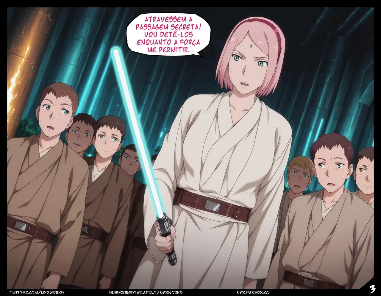 As Ninjas Safadas em Star Wars - Página 21