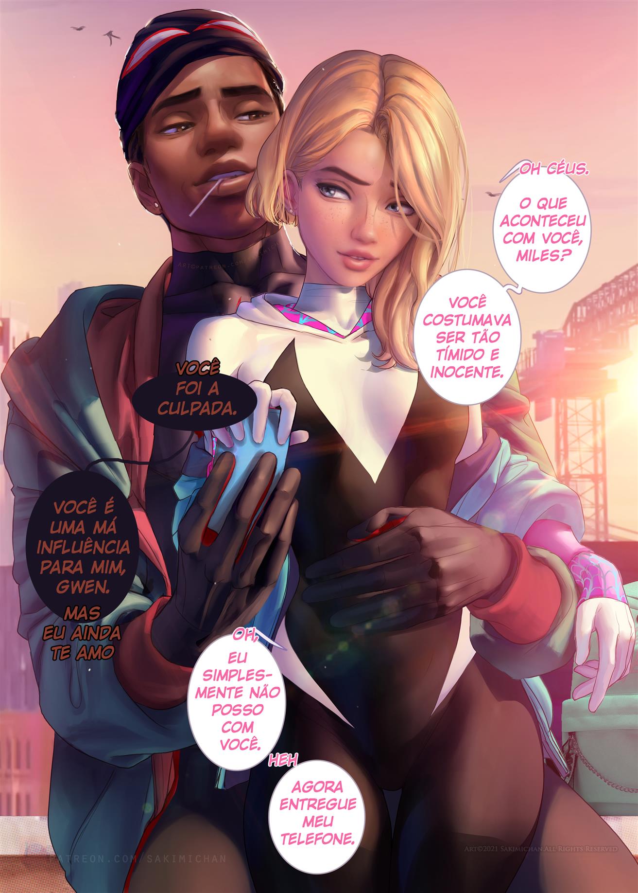Aventuras Pervertidas do Casal Aranha - Página 5