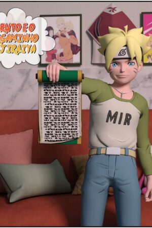 Boruto e o pergaminho do Jiraiya - Ler online HD - Página 1