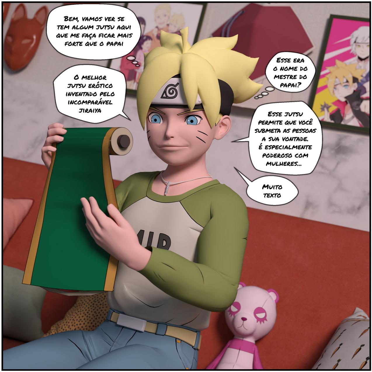 Boruto e o pergaminho do Jiraiya - Página 4