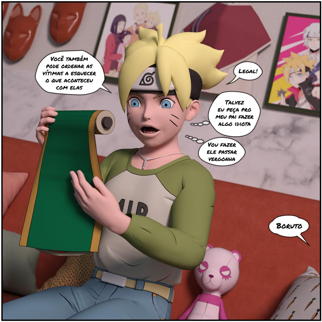 Boruto e o pergaminho do Jiraiya - Página 5
