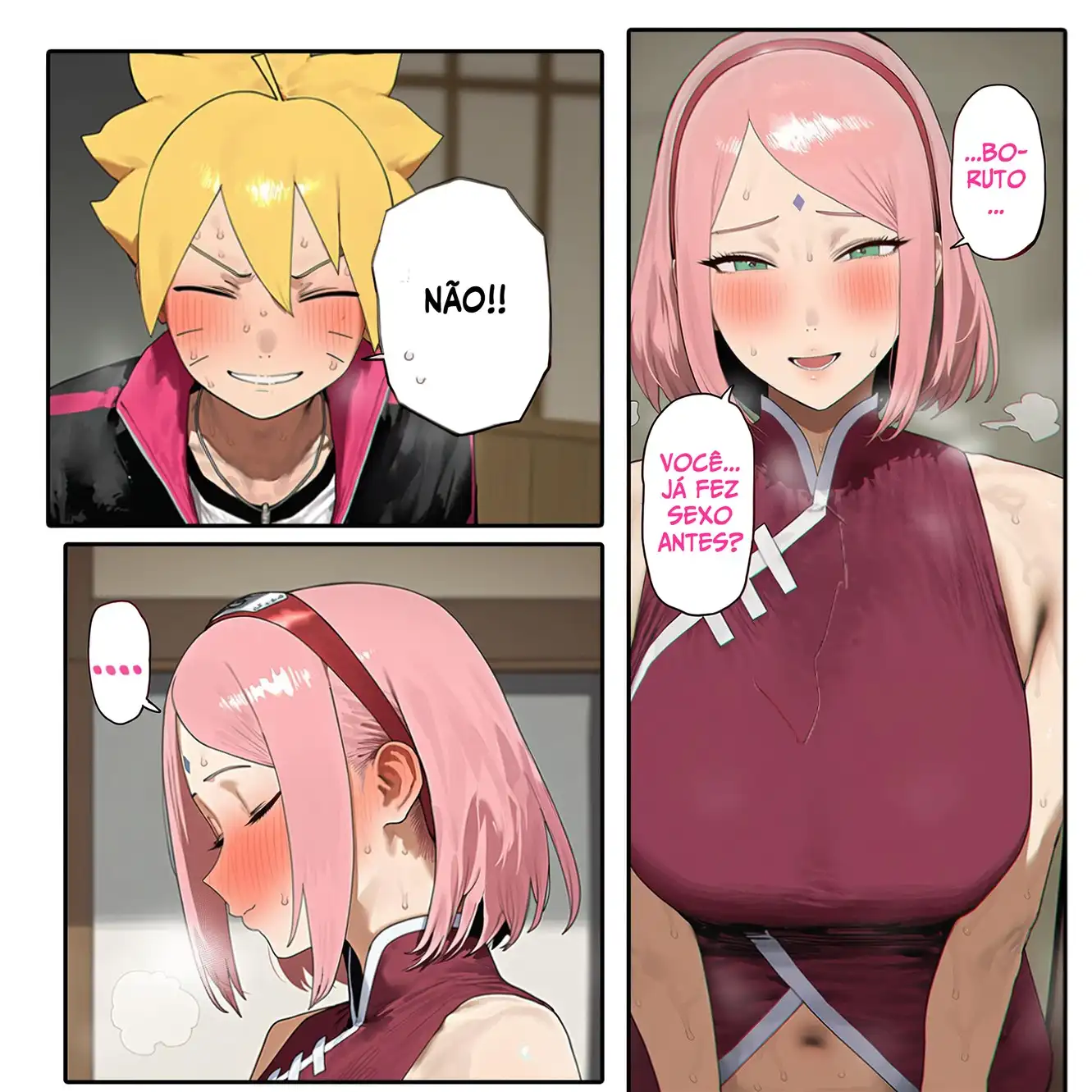 Boruto Fodendo a Sakura - Página 15
