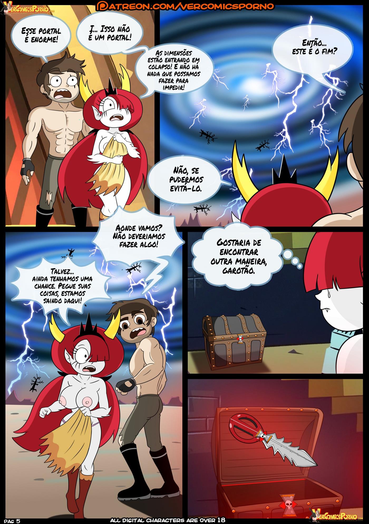 Hentai Star vs As Forças do Sexo Cap.2 - Página 6