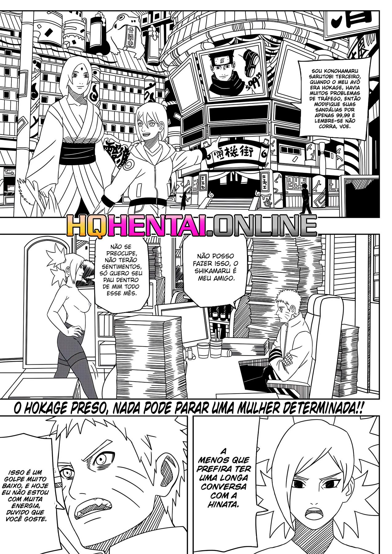 Fazendo Hora Extra no Escritório do Hokage - Página 12