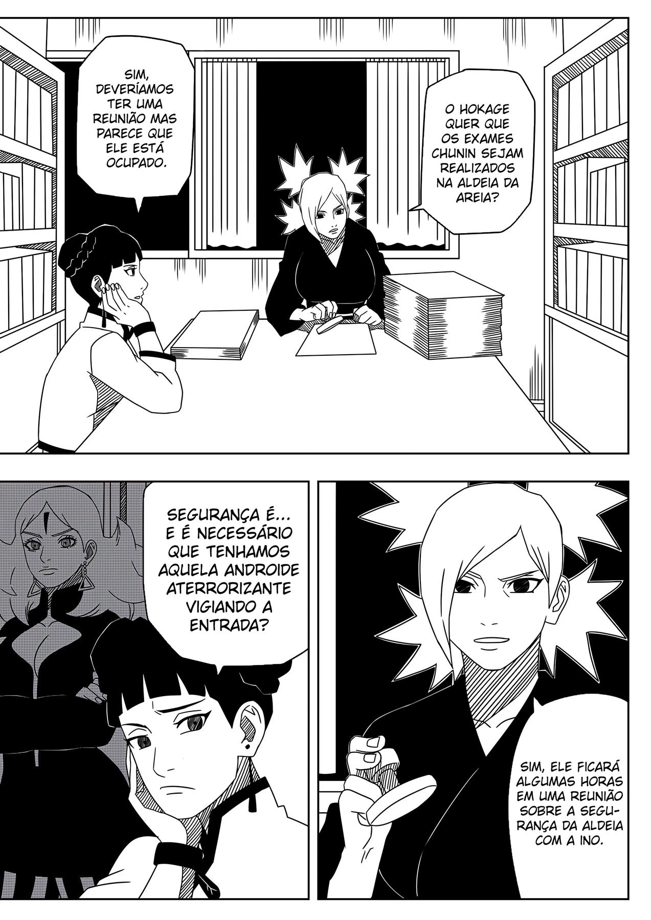 Fazendo Hora Extra no Escritório do Hokage - Página 3