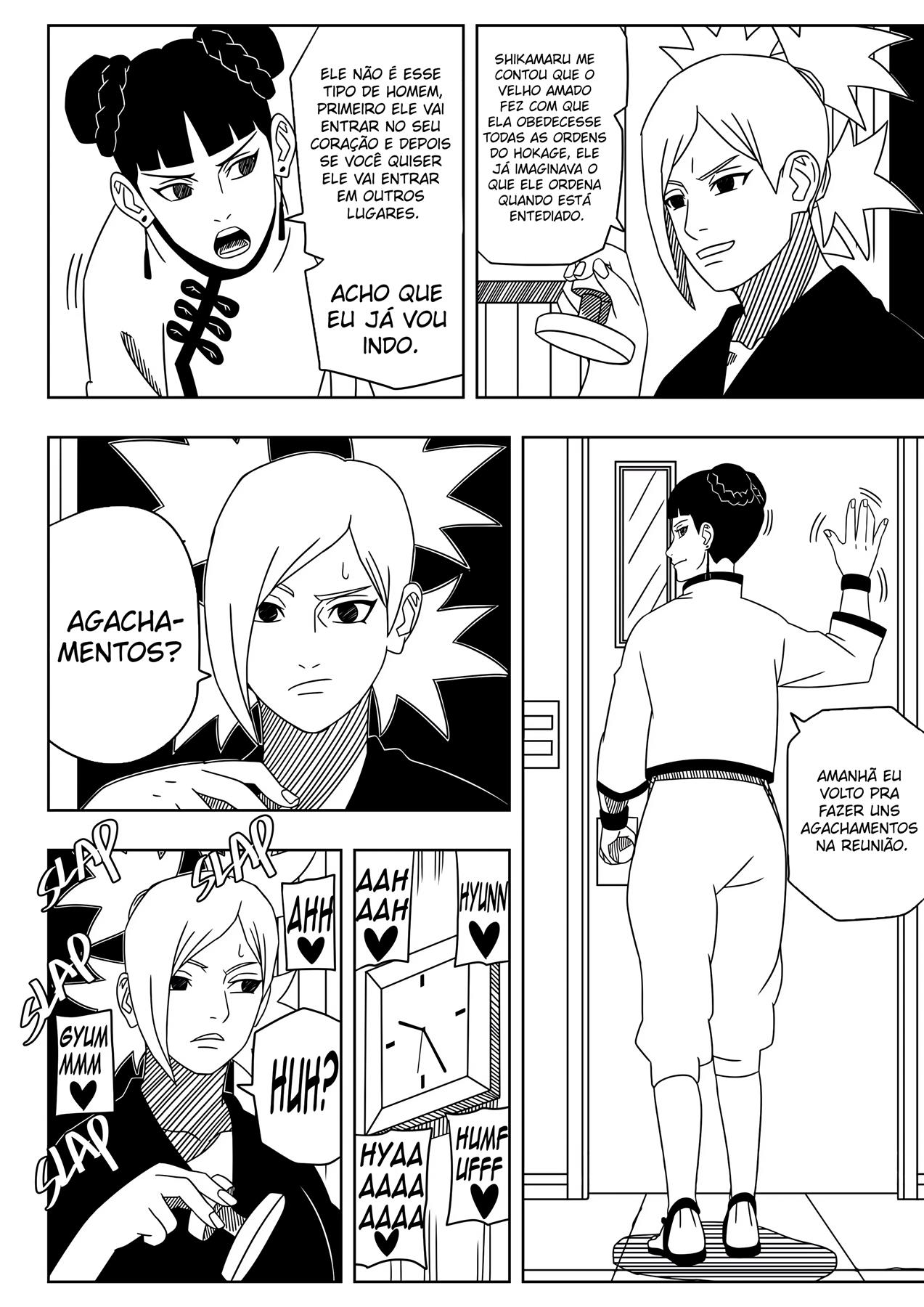Fazendo Hora Extra no Escritório do Hokage - Página 4