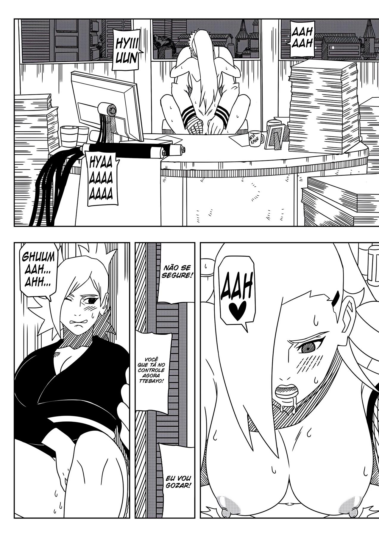 Fazendo Hora Extra no Escritório do Hokage - Página 6