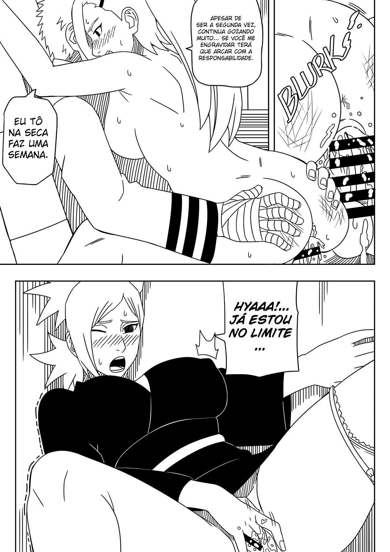 Fazendo Hora Extra no Escritório do Hokage - Página 7