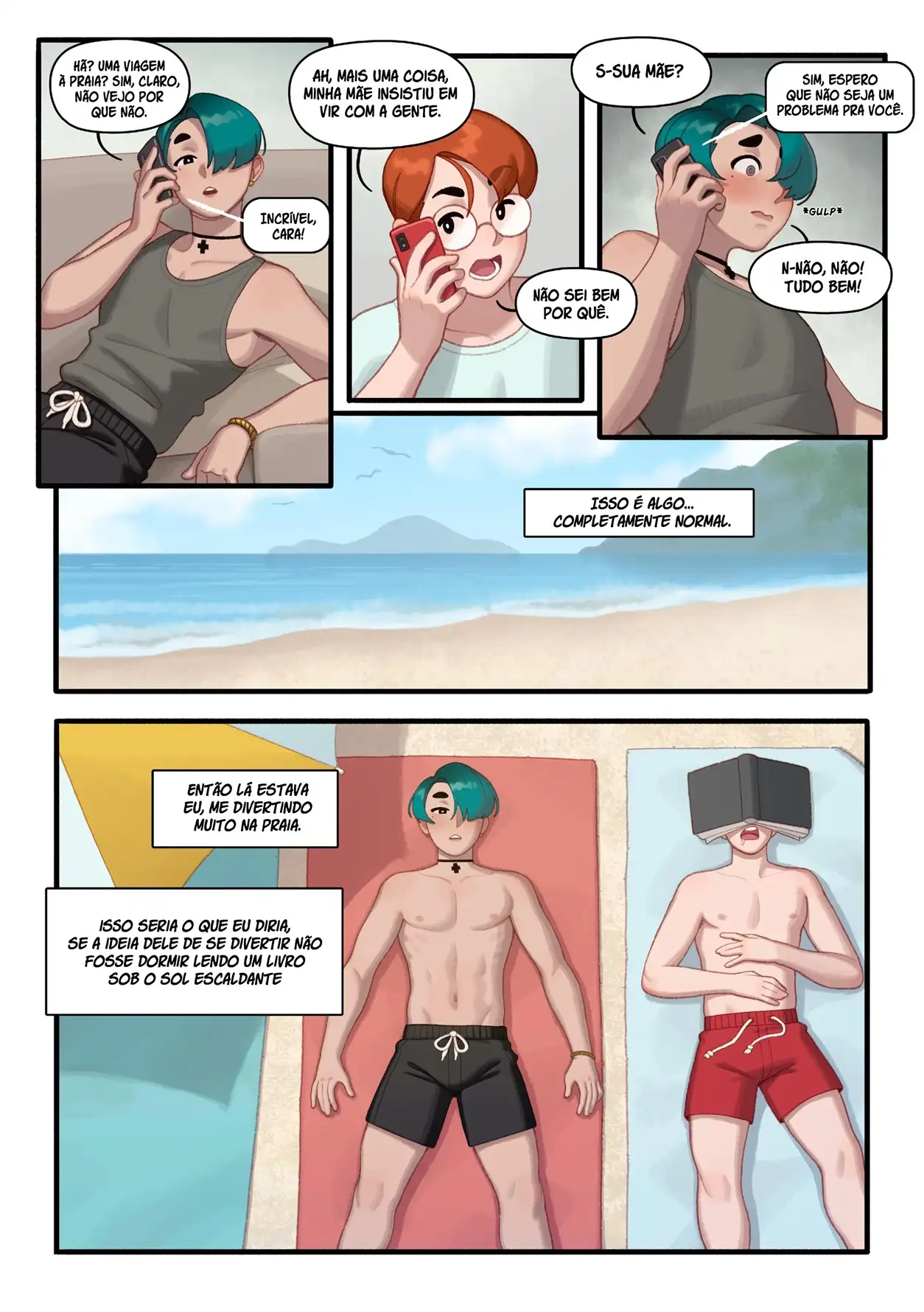 Fodendo a Mãe Gostosa do Meu Amigo - Página 13