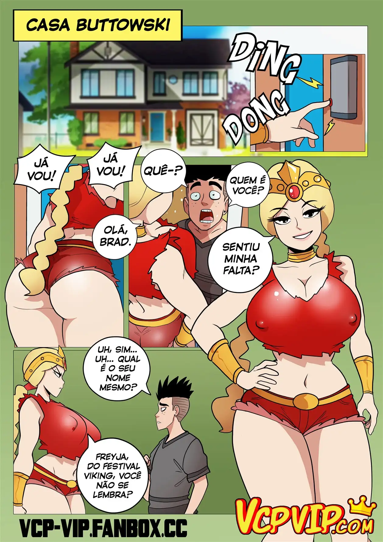 Kick Buttowski fodendo as gostosas 2 - Página 2