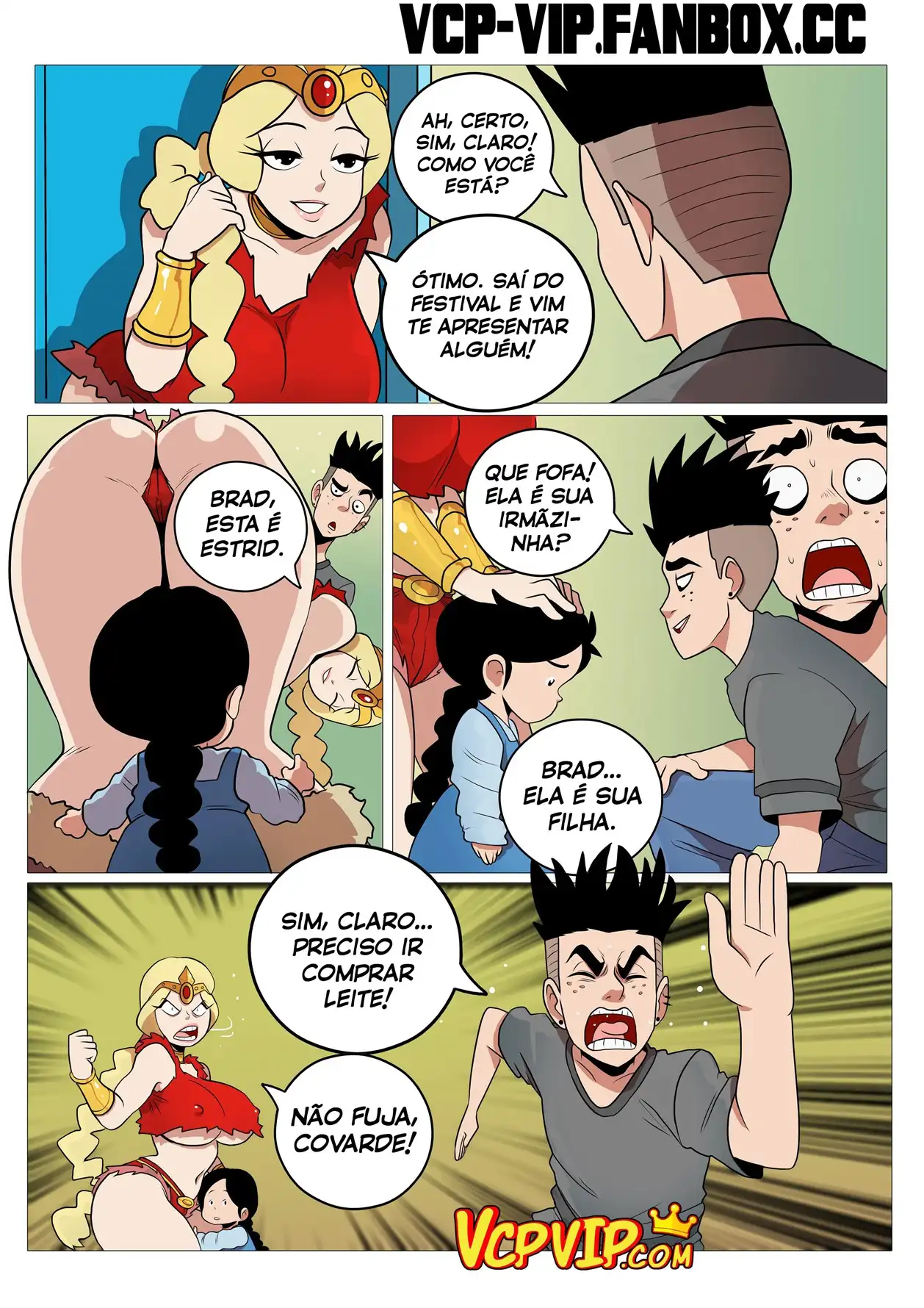 Kick Buttowski fodendo as gostosas 2 - Página 3