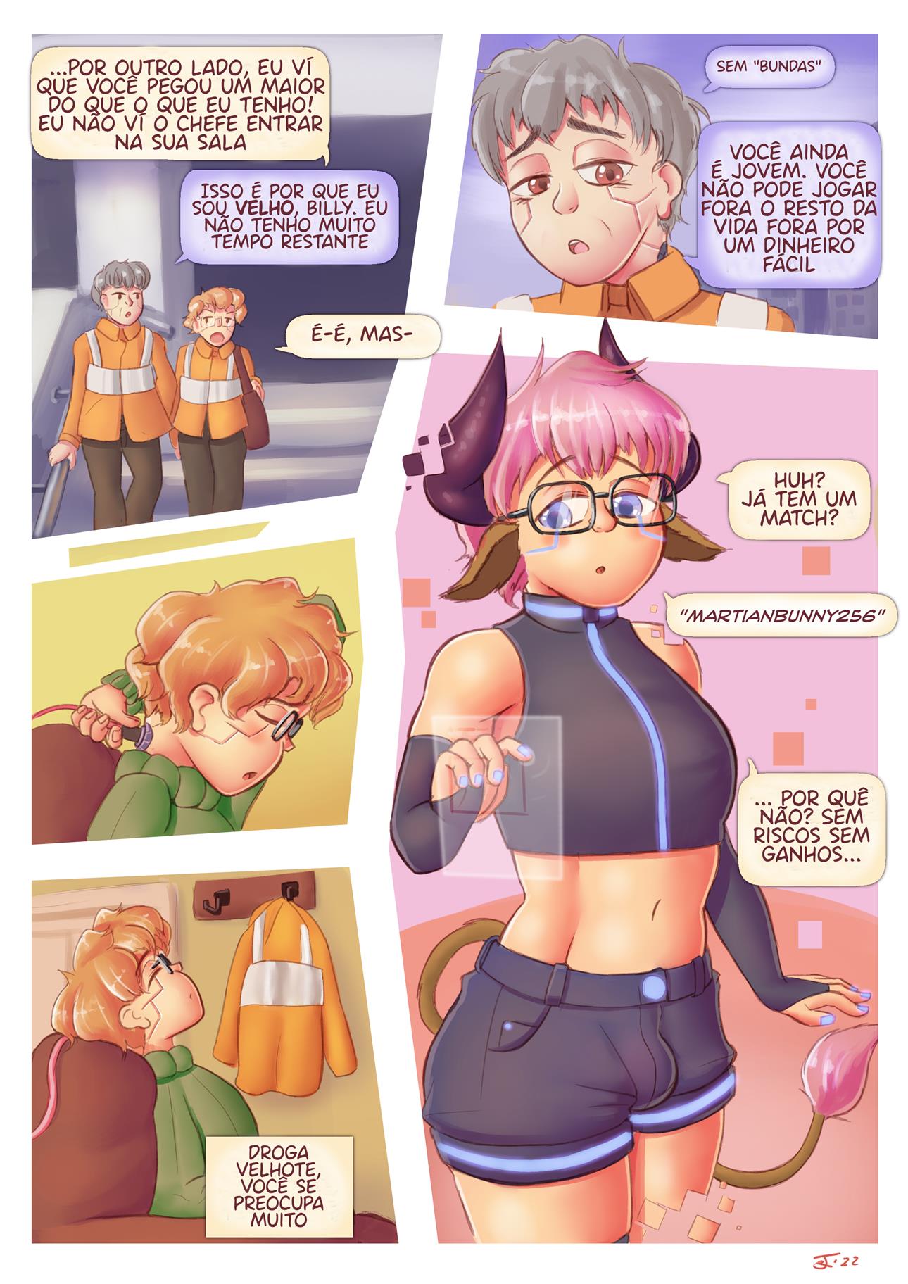 Me inscrevi para ser um robô sexual em marte mas não era o que eu imaginava - Página 4