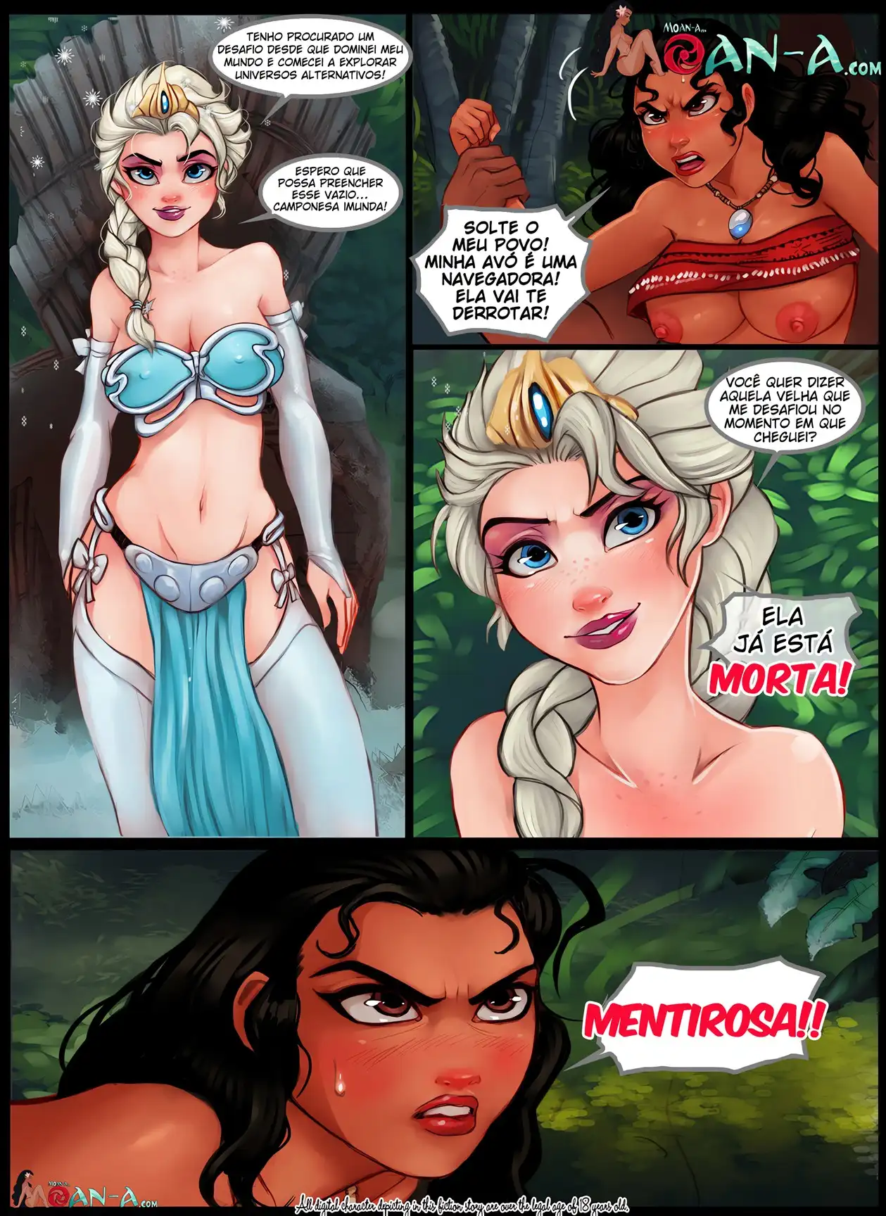 Moana a Princesa Safada - Página 7