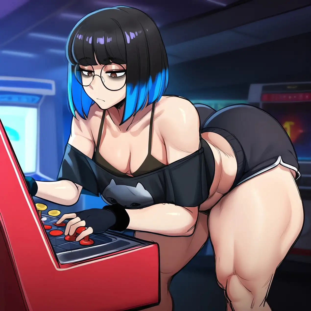 Nyxah e Jack Fazendo Sexo no Arcade - Página 2