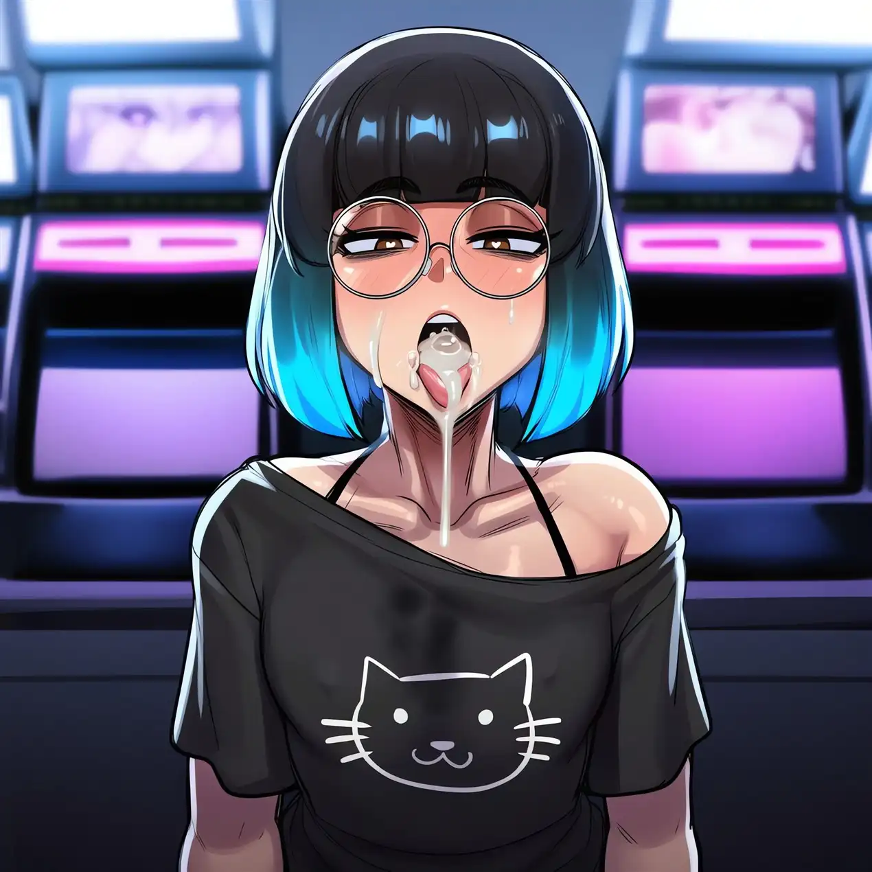 Nyxah e Jack Fazendo Sexo no Arcade - Página 49