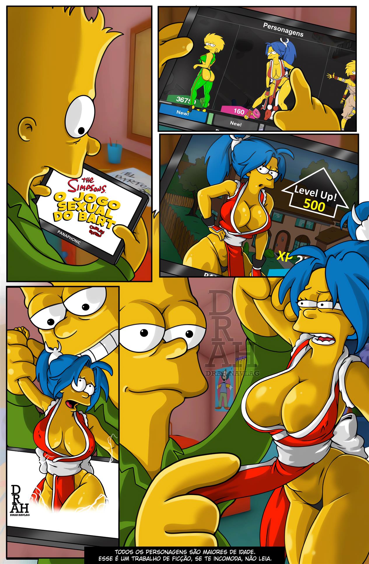 O Jogo Sexual de Bart - Página 2