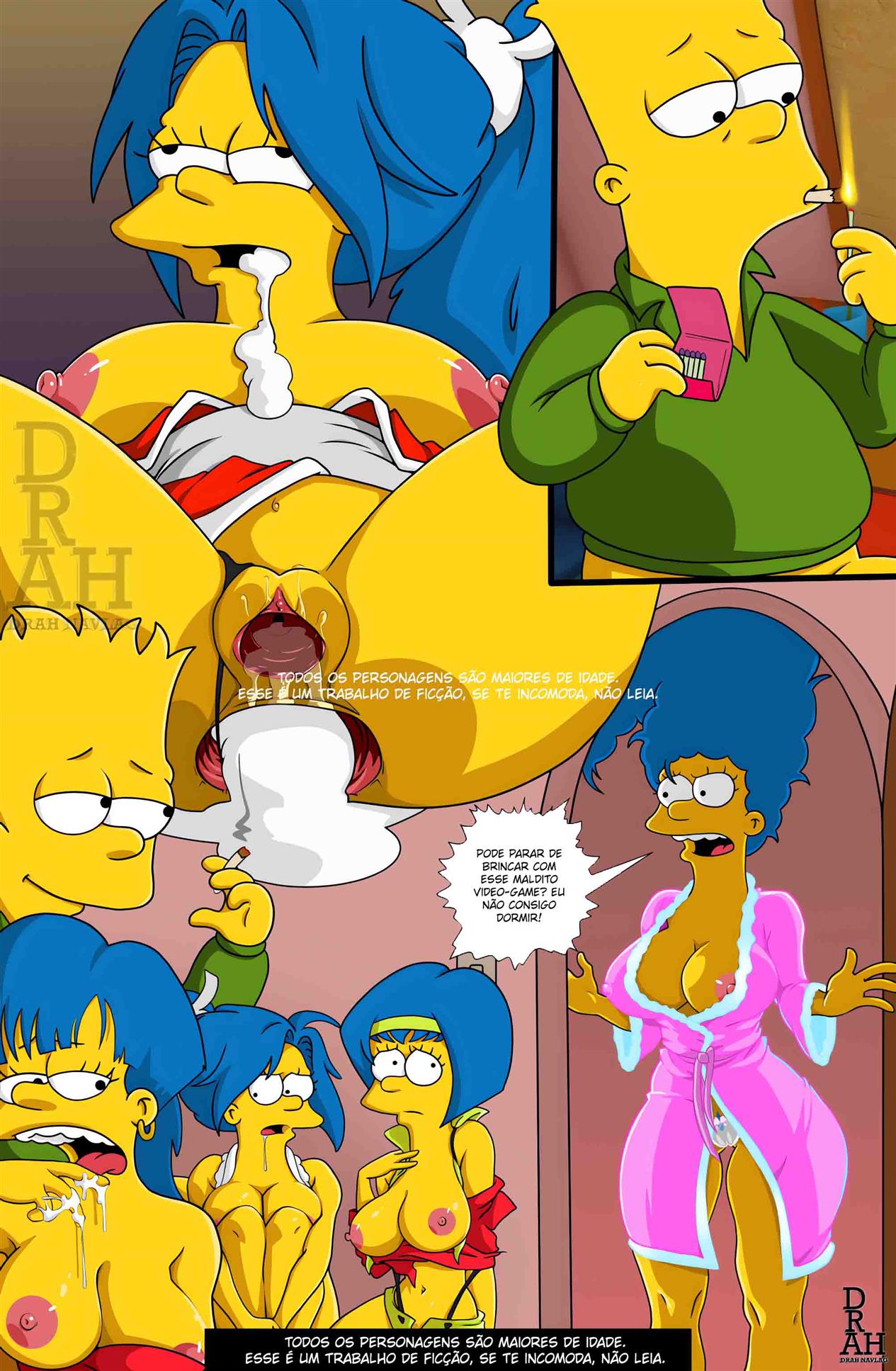 O Jogo Sexual de Bart - Página 8