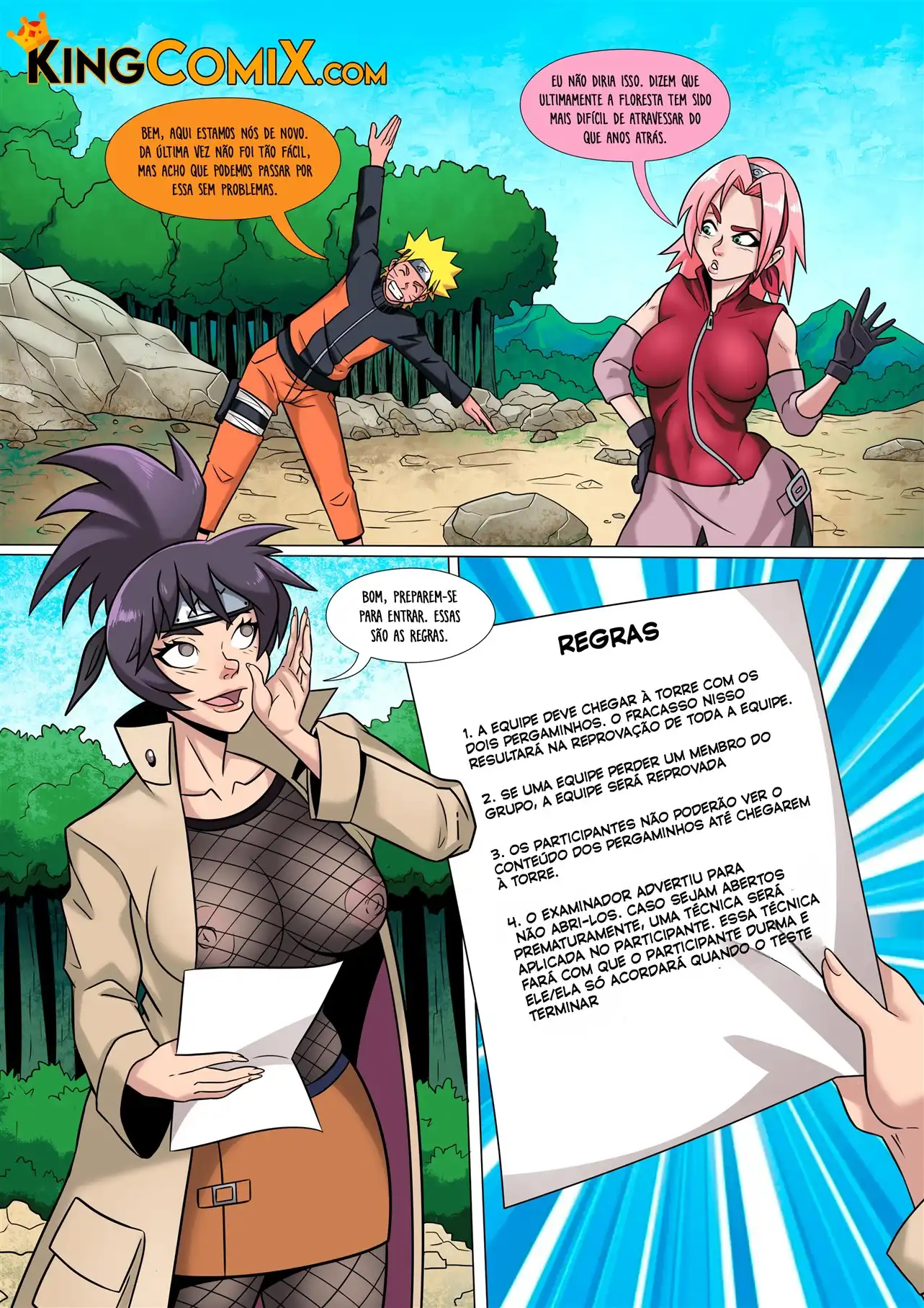 O Jutsu Sexual Secreto de Orochimaru - Página 2
