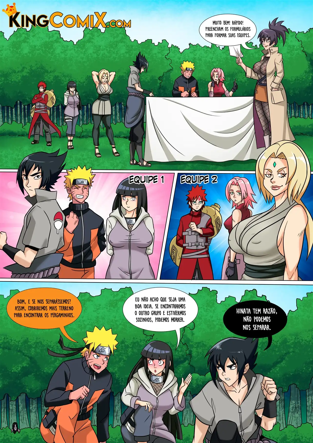 O Jutsu Sexual Secreto de Orochimaru - Página 3