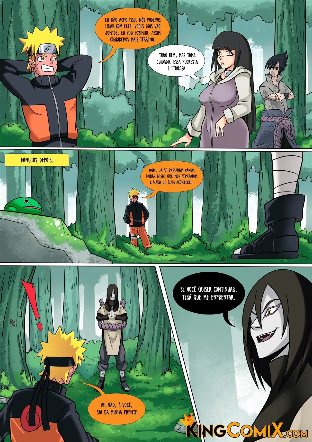 O Jutsu Sexual Secreto de Orochimaru - Página 4