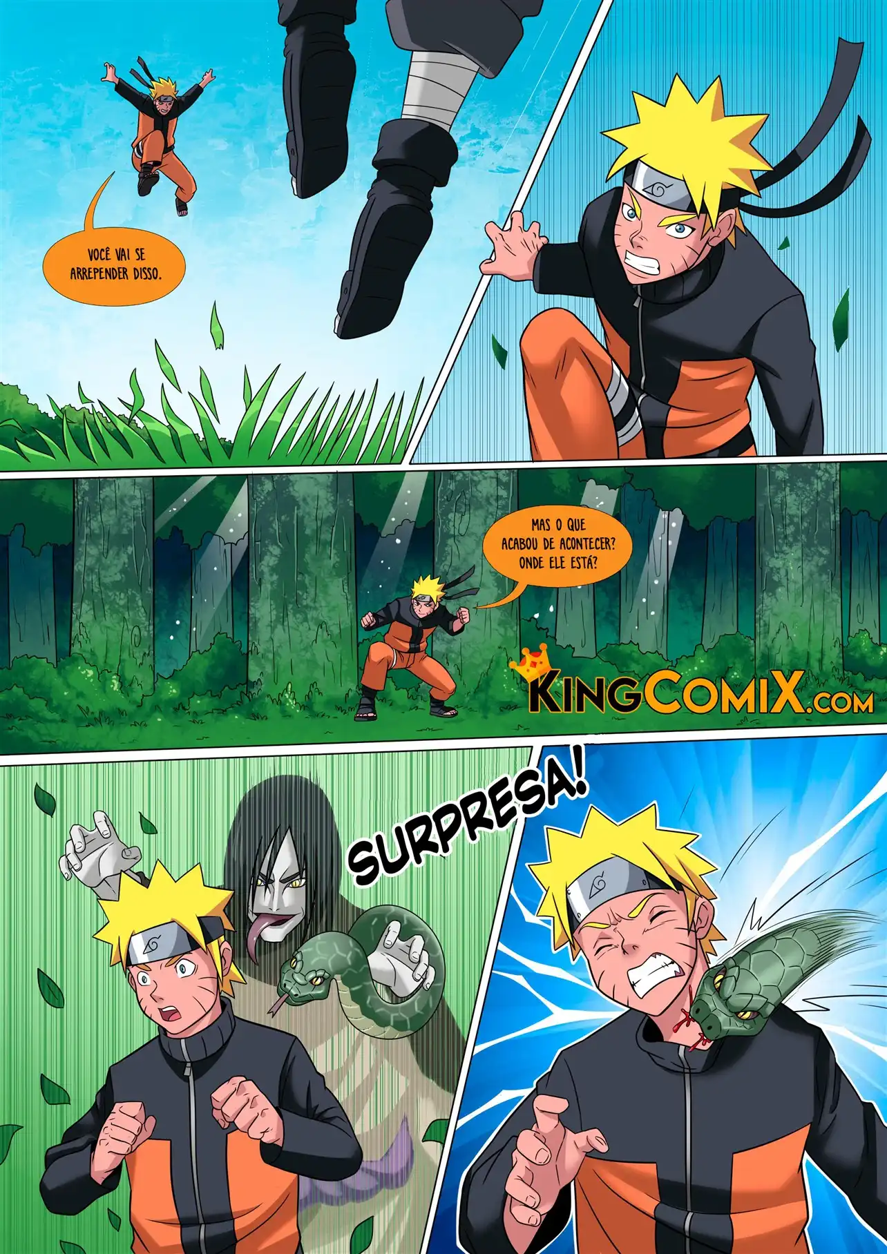 O Jutsu Sexual Secreto de Orochimaru - Página 5