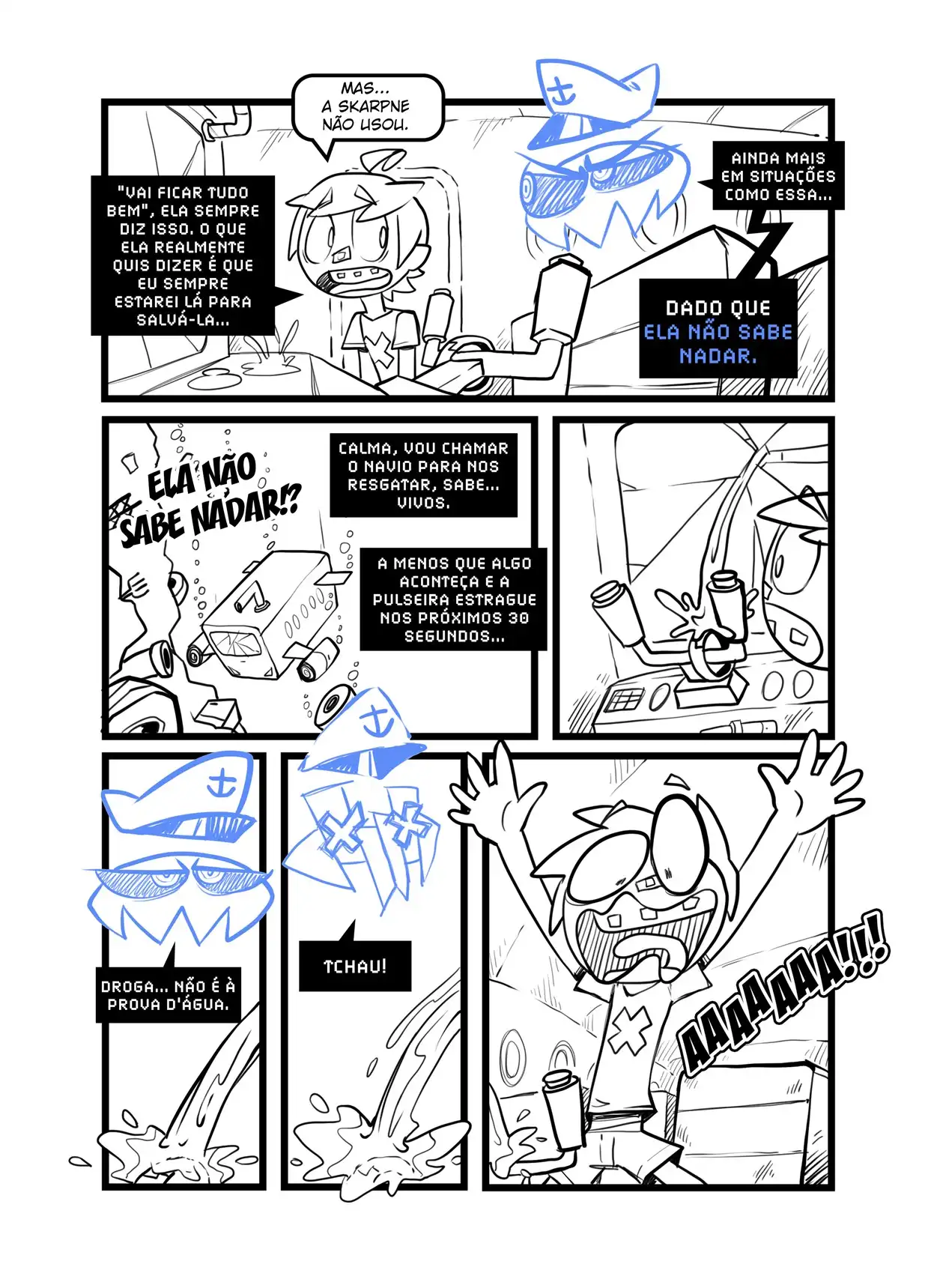 O Mundo da Skarp 4 - Página 19