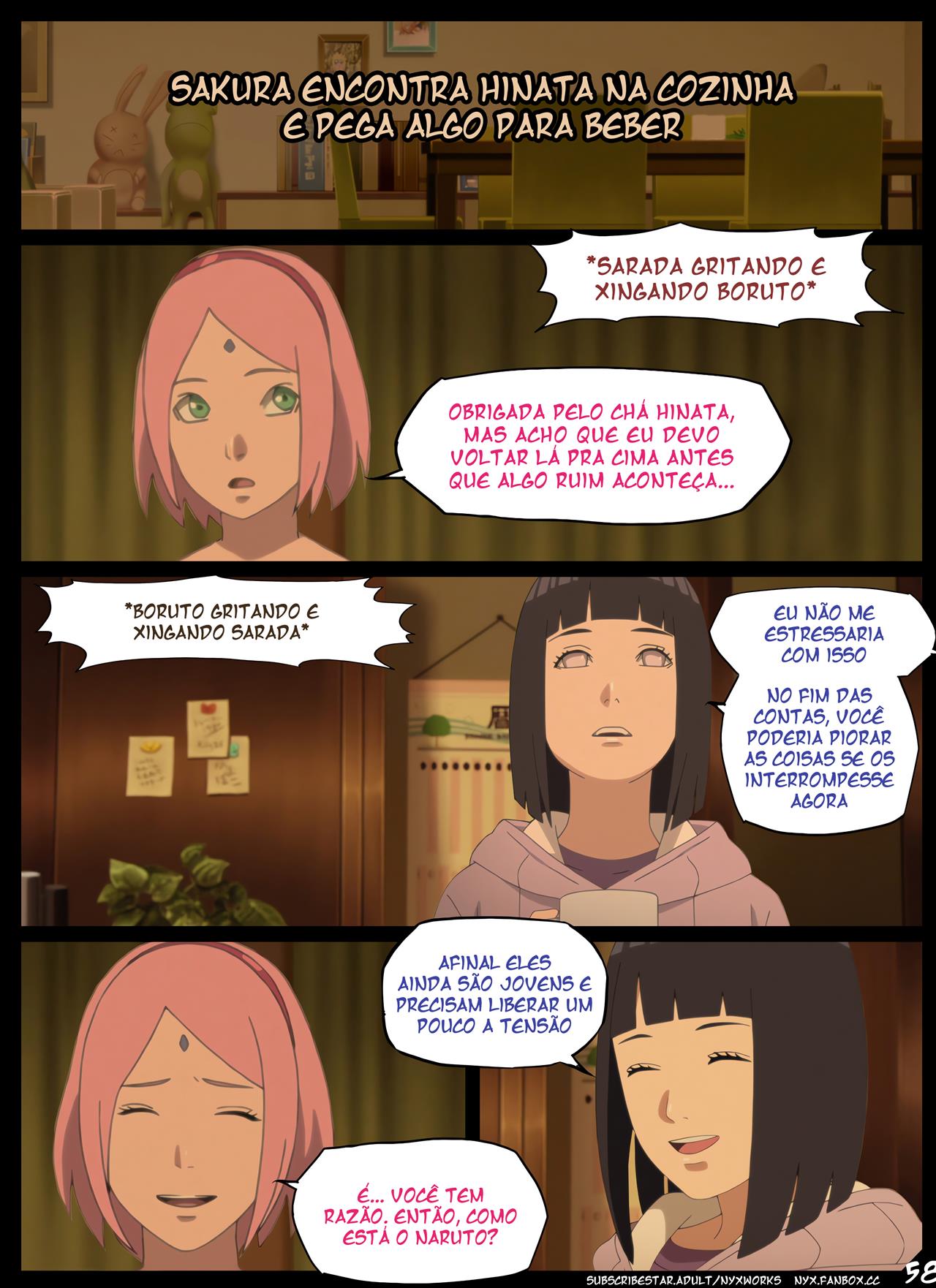 O presente de aniversário de Boruto - Página 60