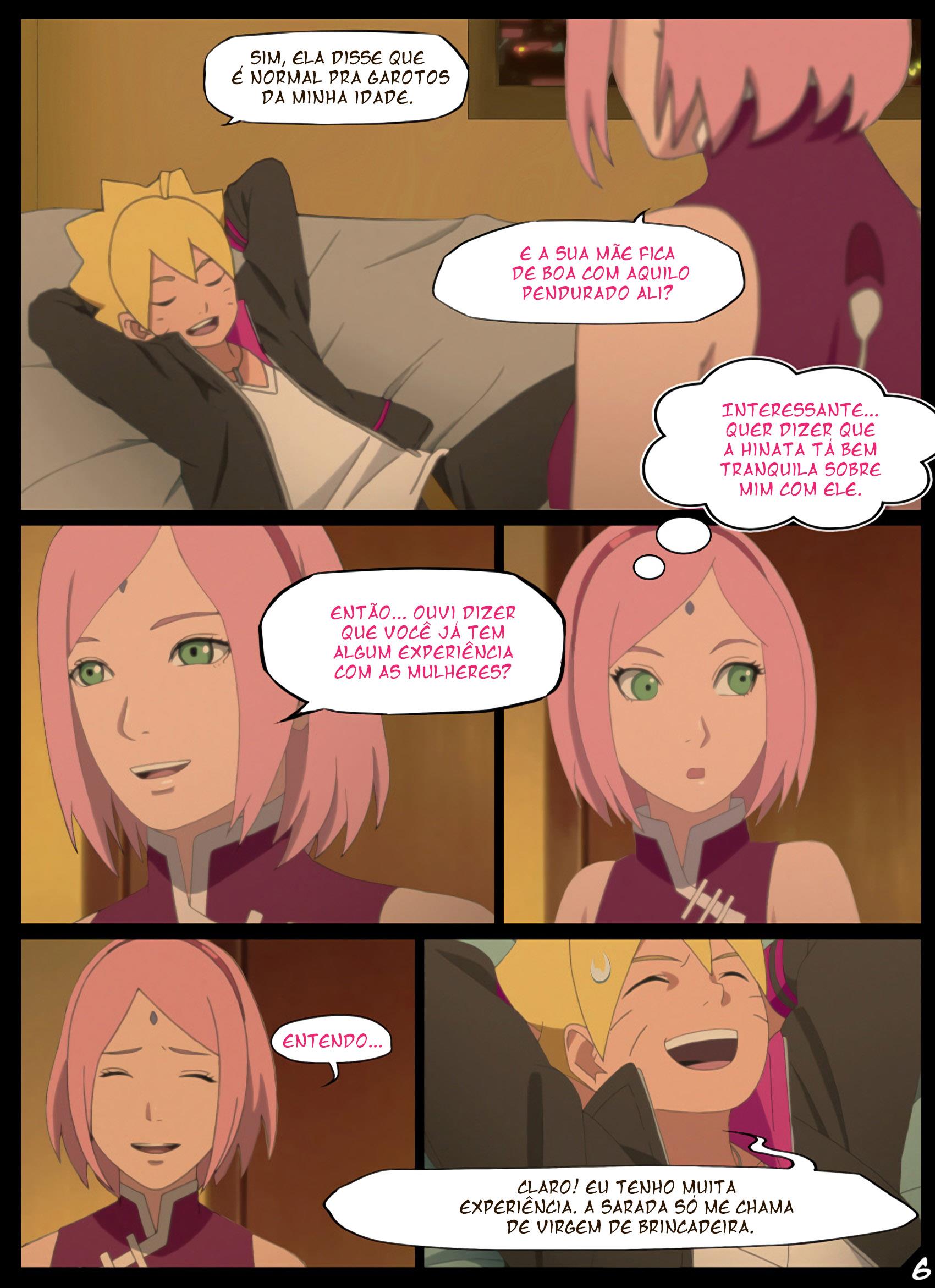 O presente de aniversário de Boruto - Página 8