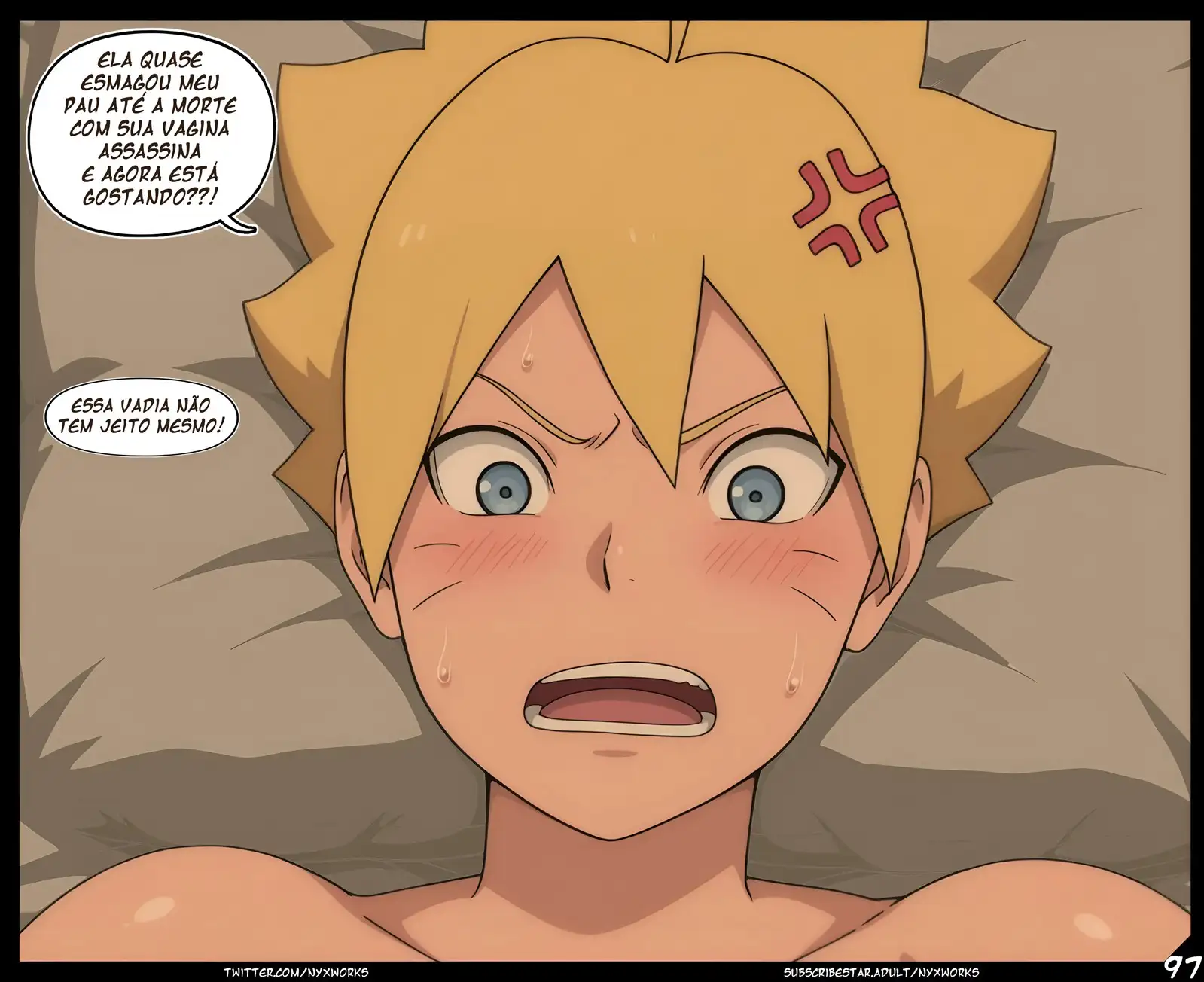 O presente de aniversário de Boruto - Página 99