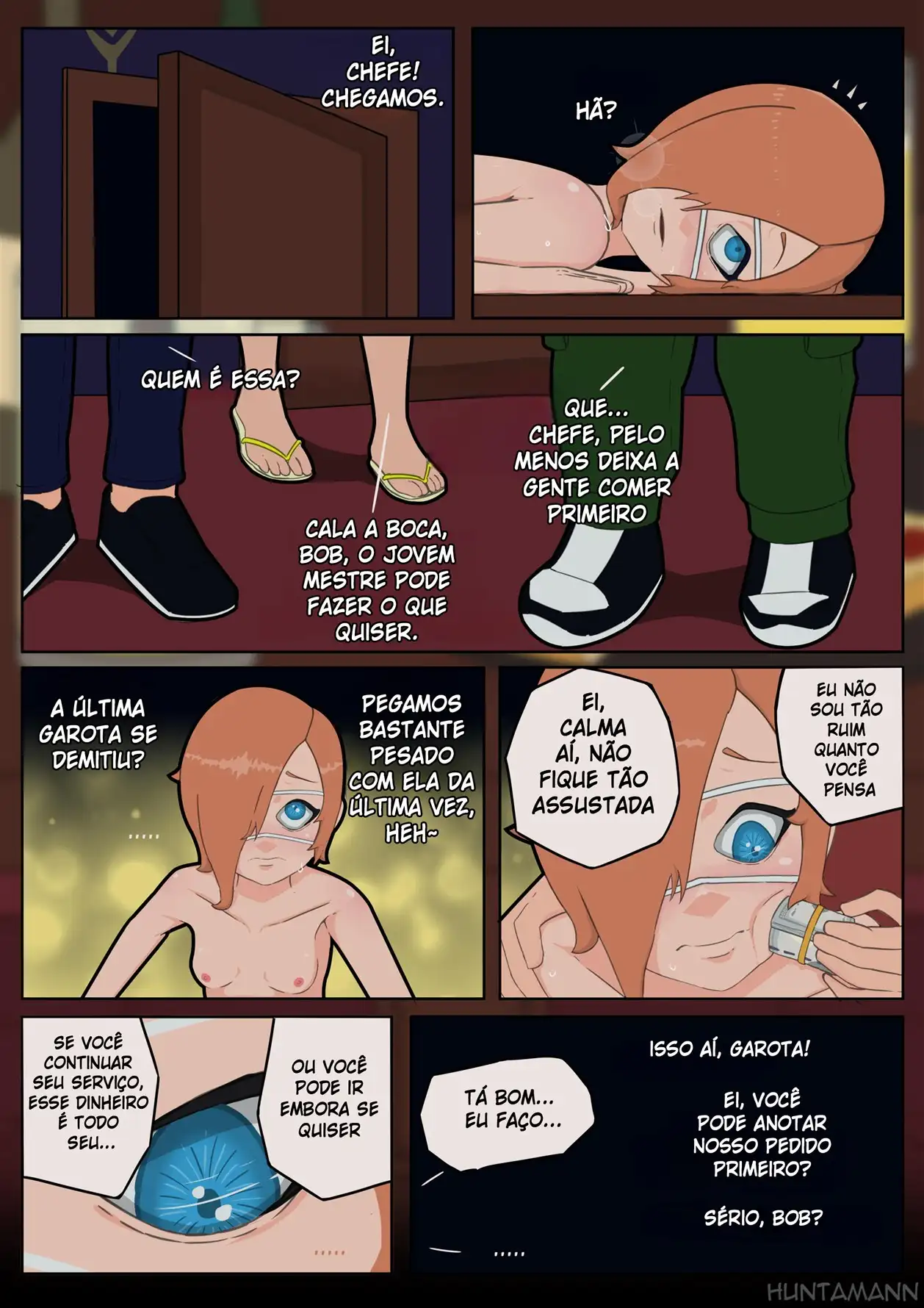 O Serviço Especial da Garçonete Safada - Página 18