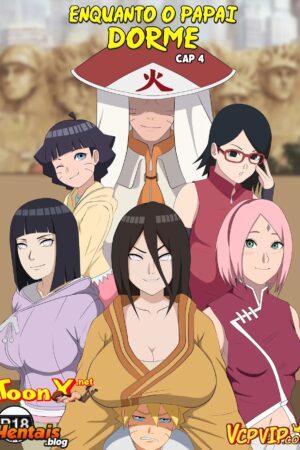 Boruto Hentai: Enquanto o Papai Dorme Cap.4 - Ler online HD - Página 1