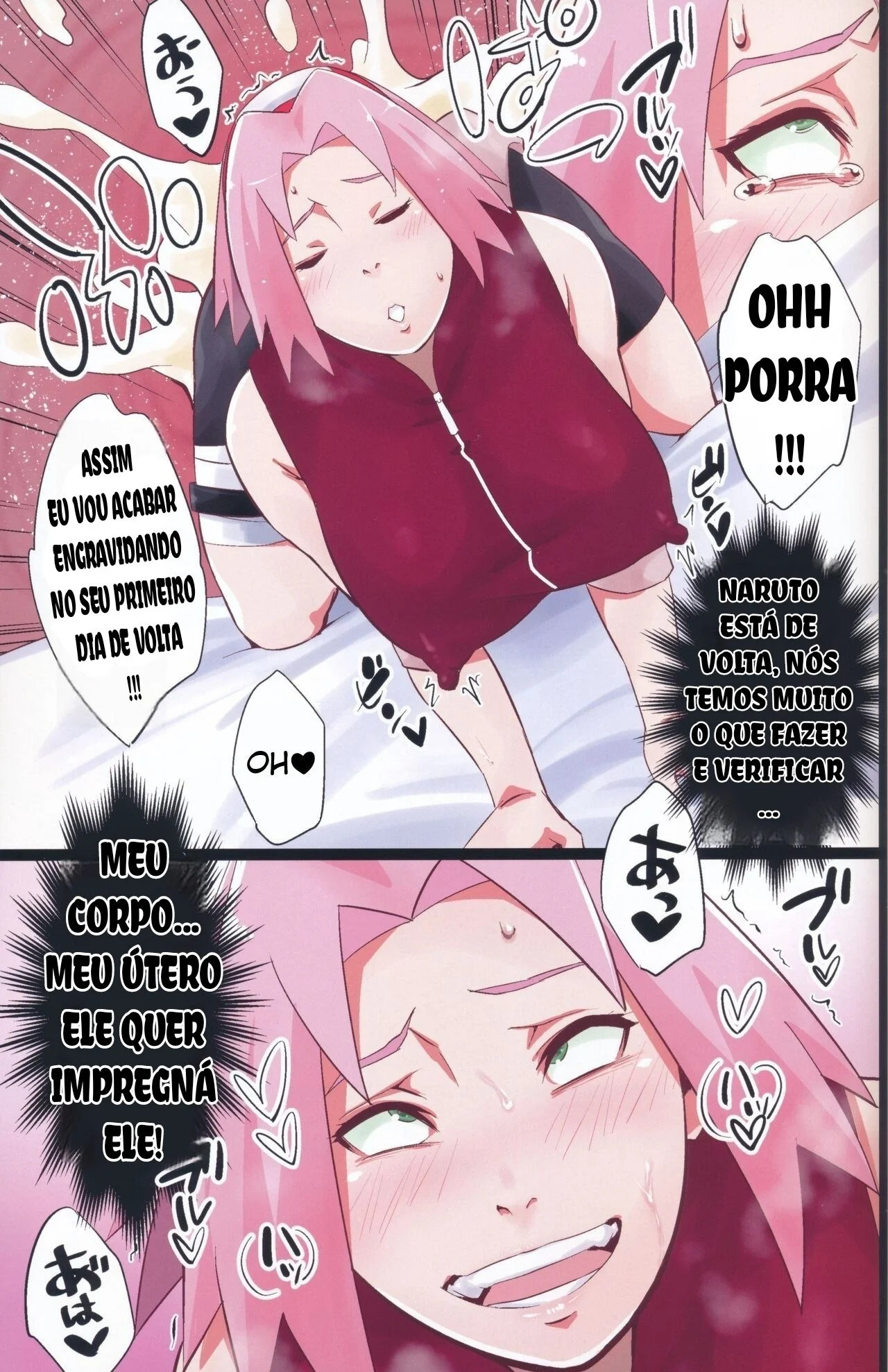 Naruto HQs +18: Pink 104 - Página 10
