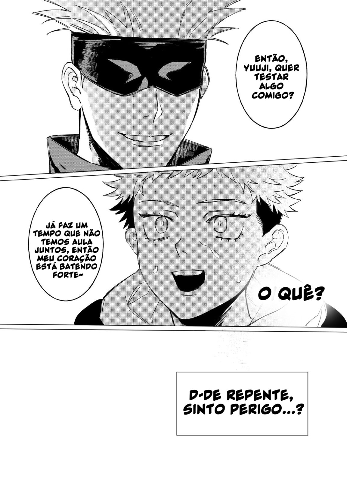 Jujutsu kaisen Manga +18: Satoru Gojo & Itadori - Página 10