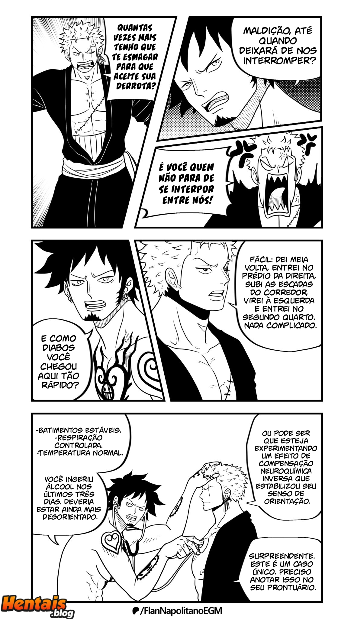One Piece HQ Hentai: Flan Napolitan Cap.13 - Página 10