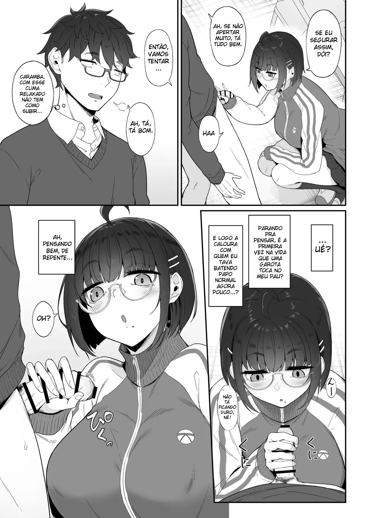 A História de Quando Emprestei Um Mangá para a Minha Kouhai Otaku e Ela Me Masturbou - Página 10
