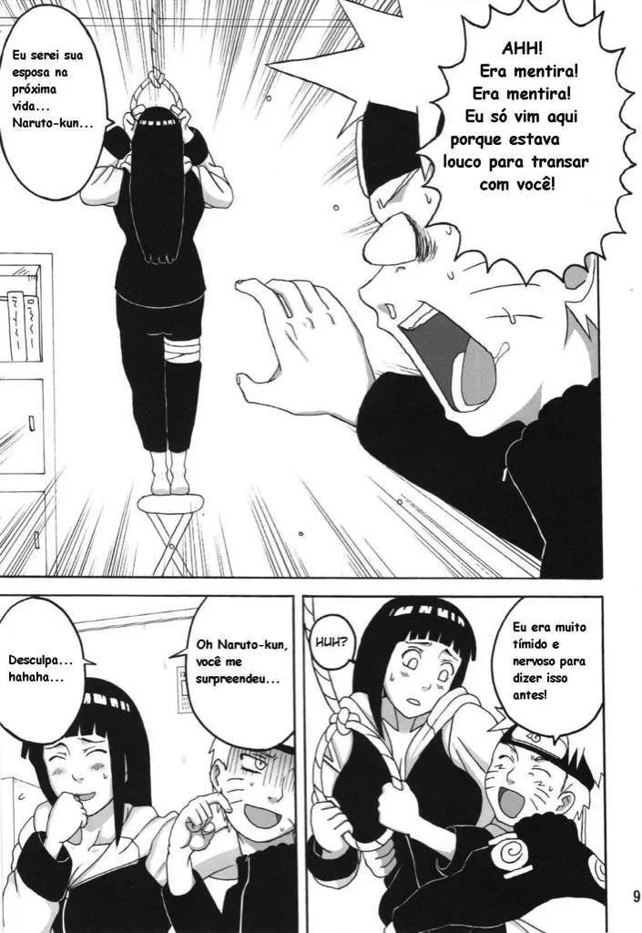 Naruto HQ de Sexo: Hinata fará o seu melhor VL.02 - Página 10