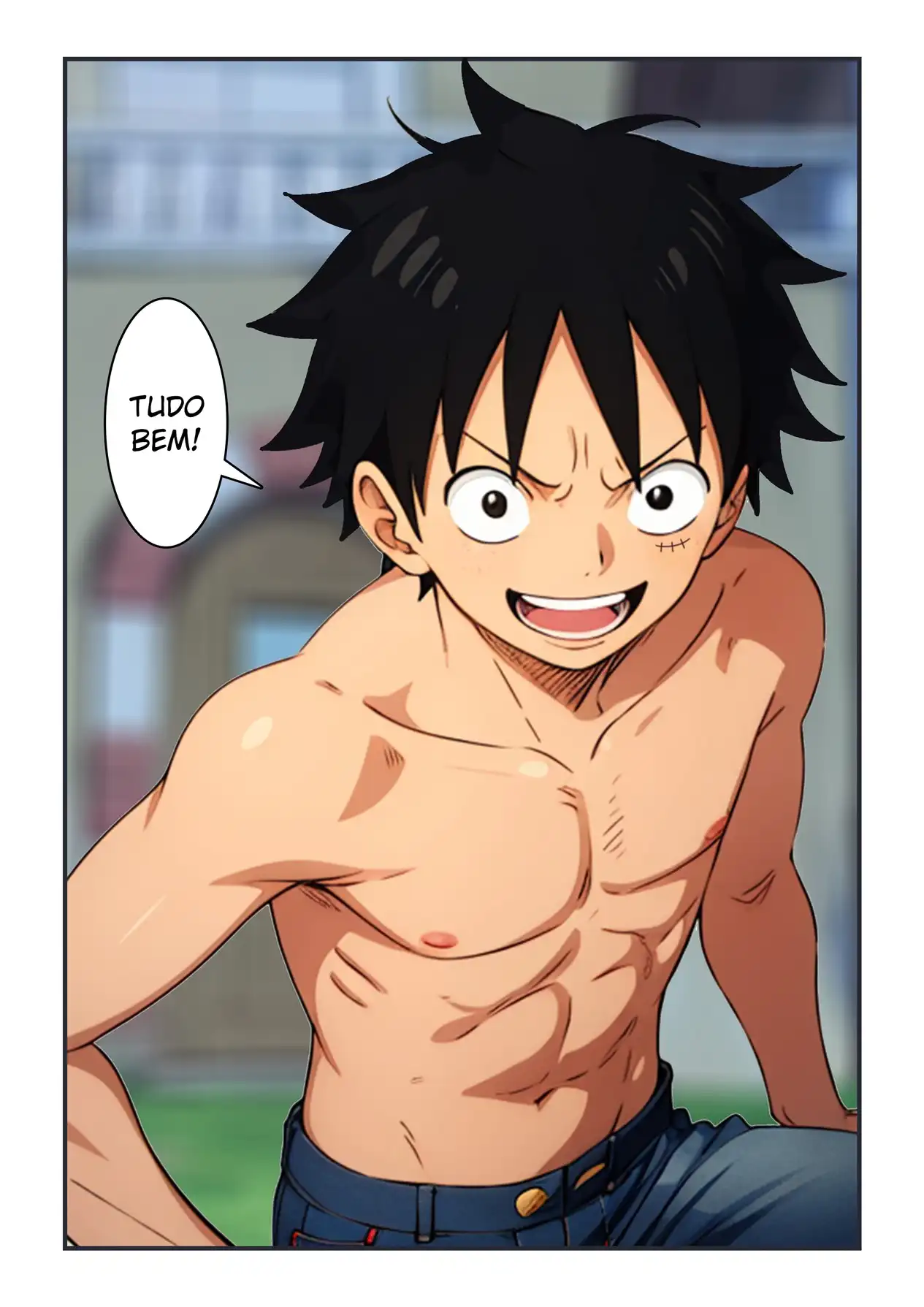 Luffy se Divertindo com os Peitões da Nami - Página 10