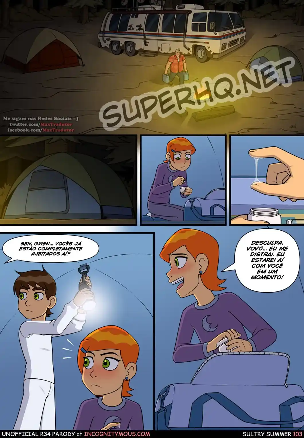 Ben 10 Hentai: Verão Suculento Cap.01 - Página 103