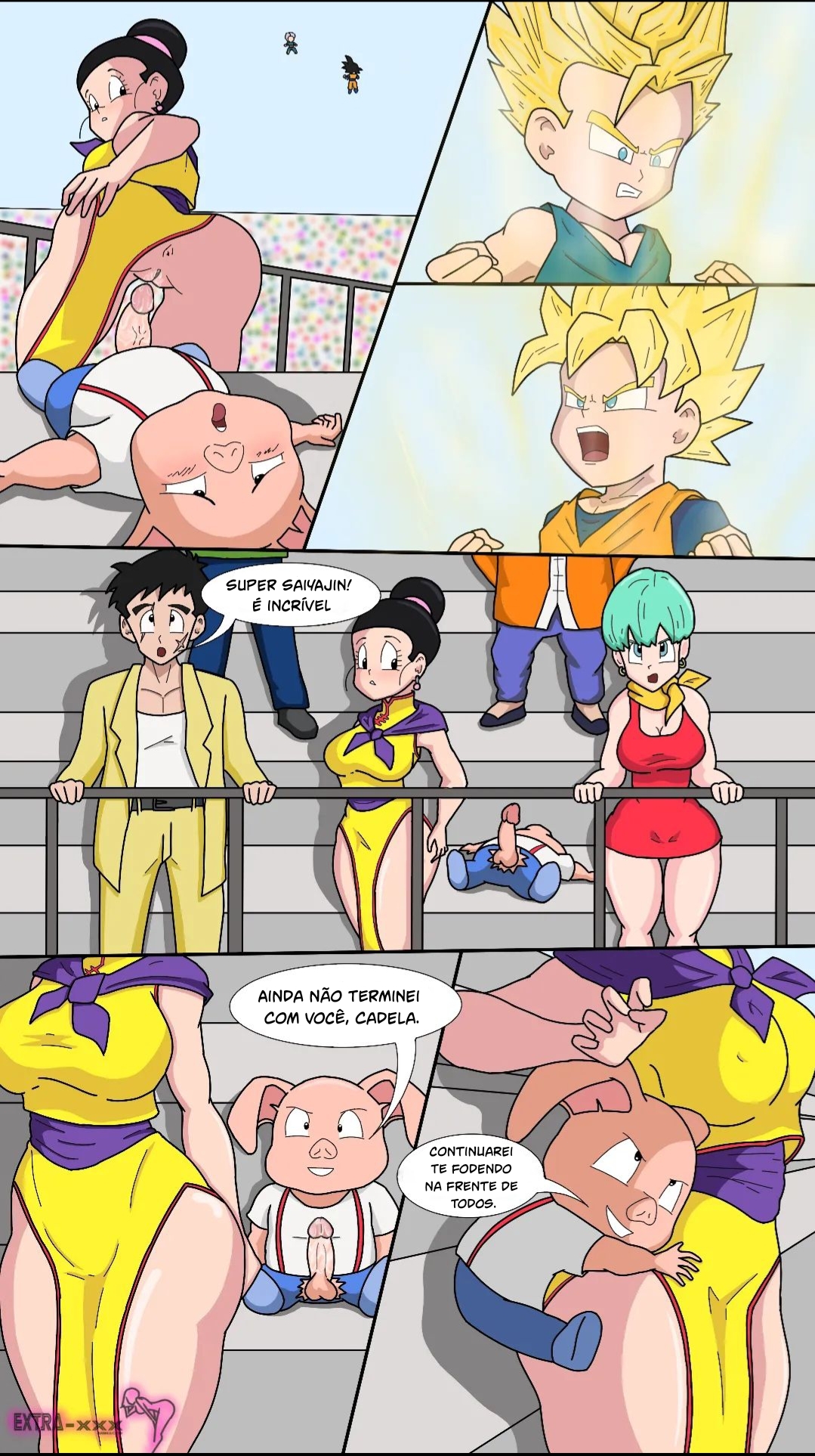 Dragon Ball Hentai: A Chantagem de Oolong - Página 11