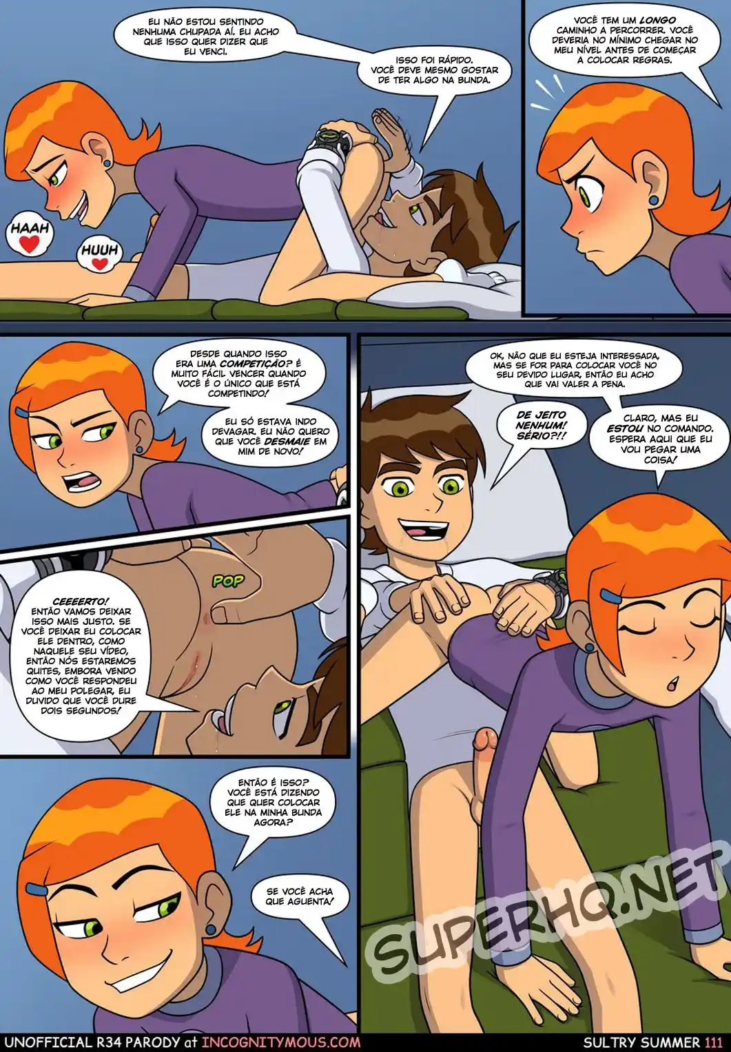 Ben 10 Hentai: Verão Suculento Cap.01 - Página 111
