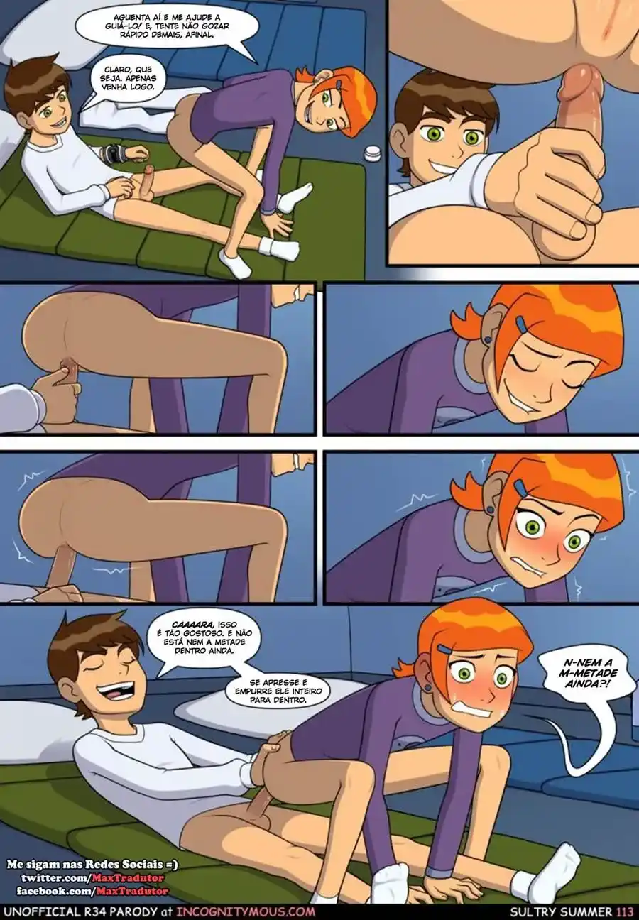 Ben 10 Hentai: Verão Suculento Cap.01 - Página 113