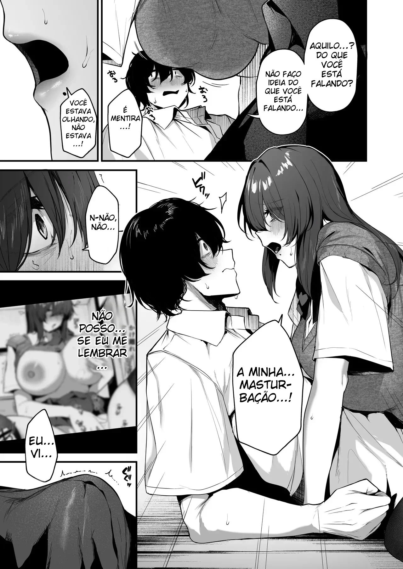 Eu Sou o Único Que Sabe Que a Kagemori-san, Uma Introvertida Solitária, é na Verdade Uma Superpervertida Tímida - Página 12