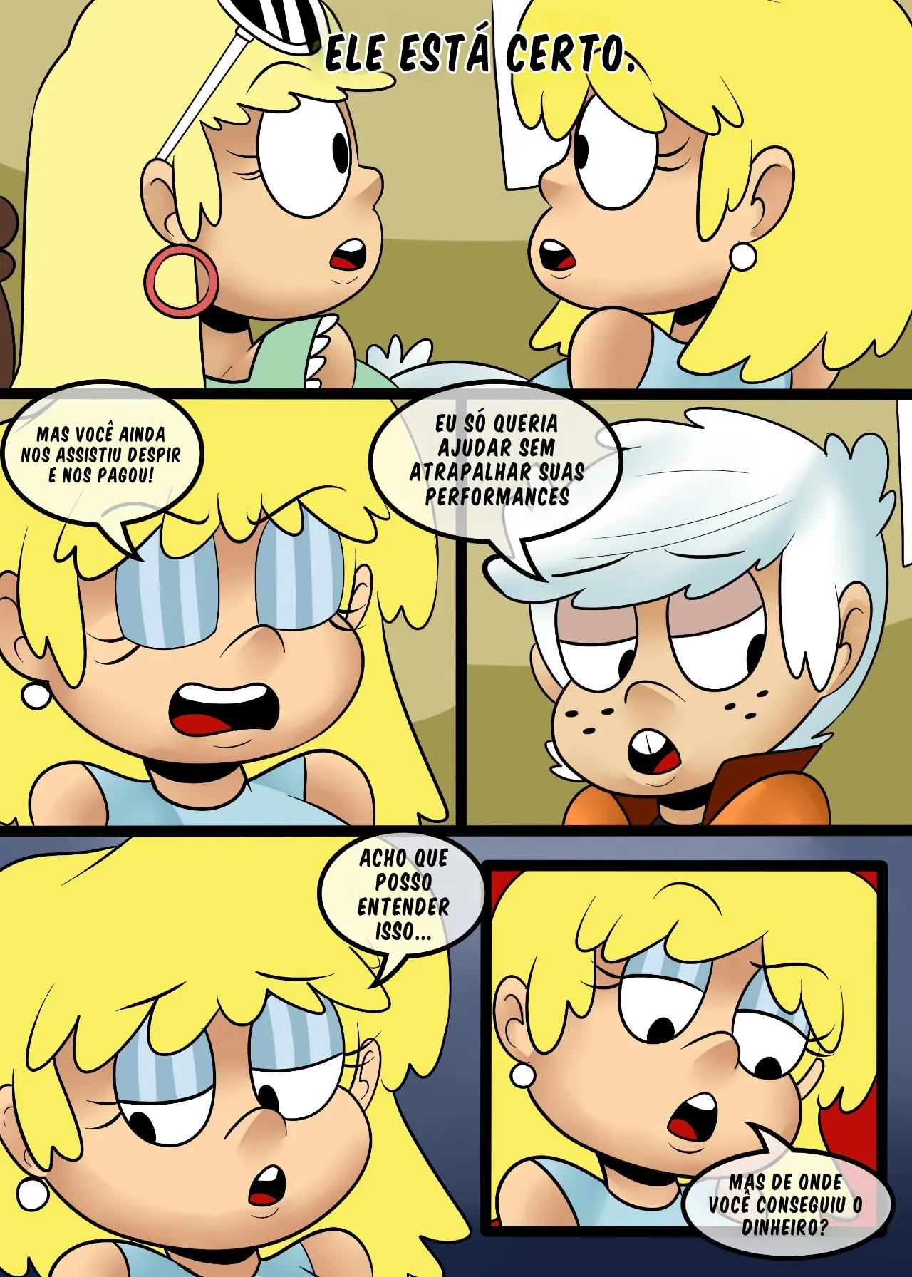The Loud House HQ de Sexo: Louds No Clube - Página 12