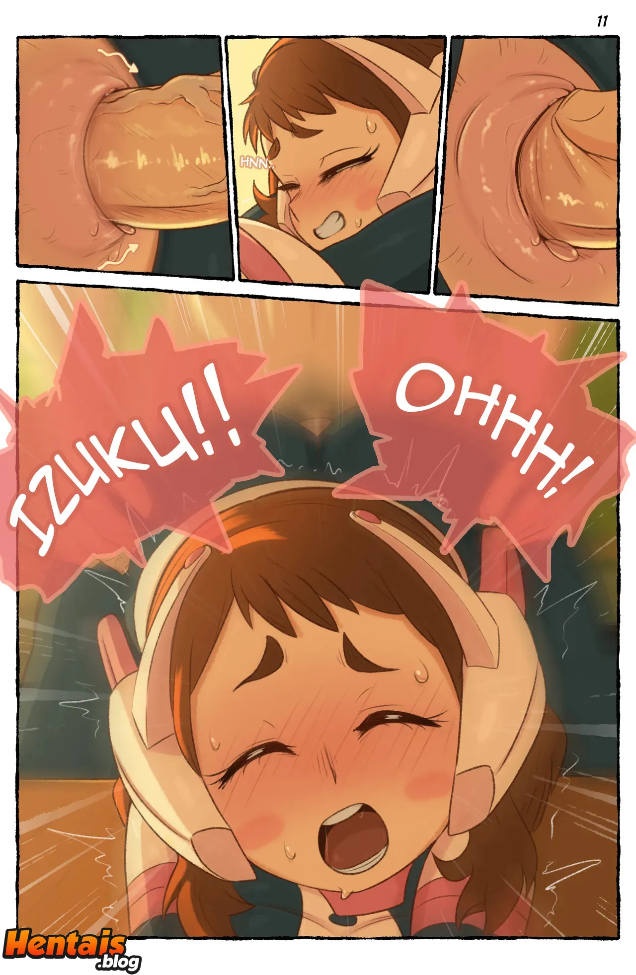 Boku No Hero Hentai: Traje de Heroína - Página 12