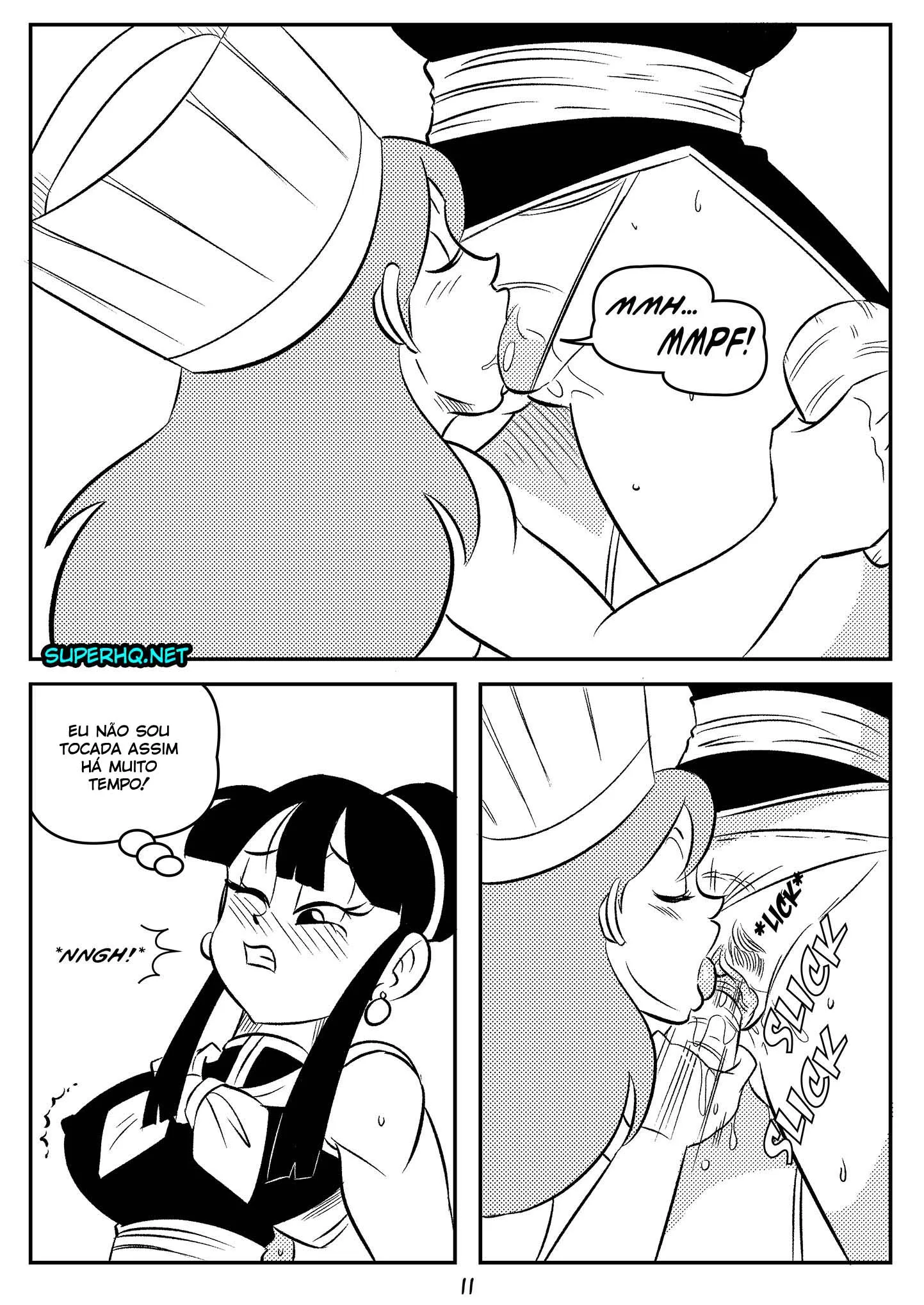Dragon Ball Hentai: Cozinha Maluca - Página 12