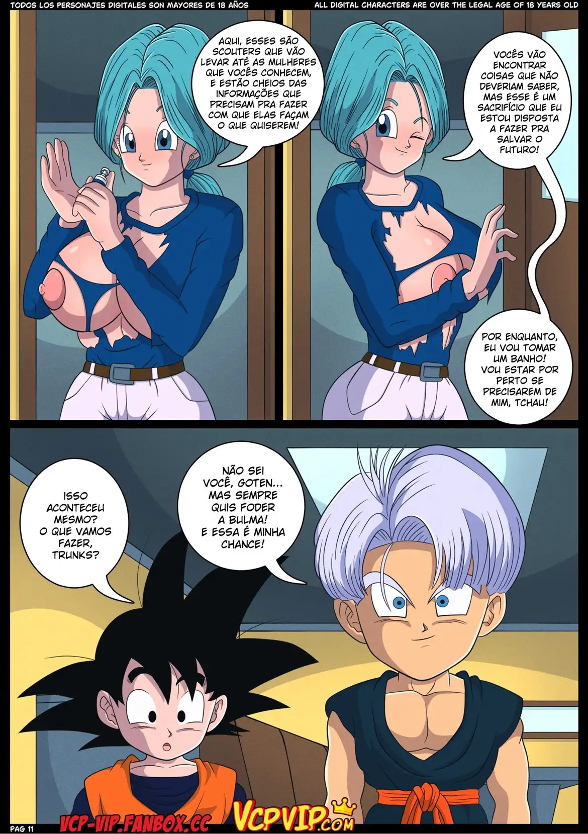 Bulma Viciada em Sexo - Página 12