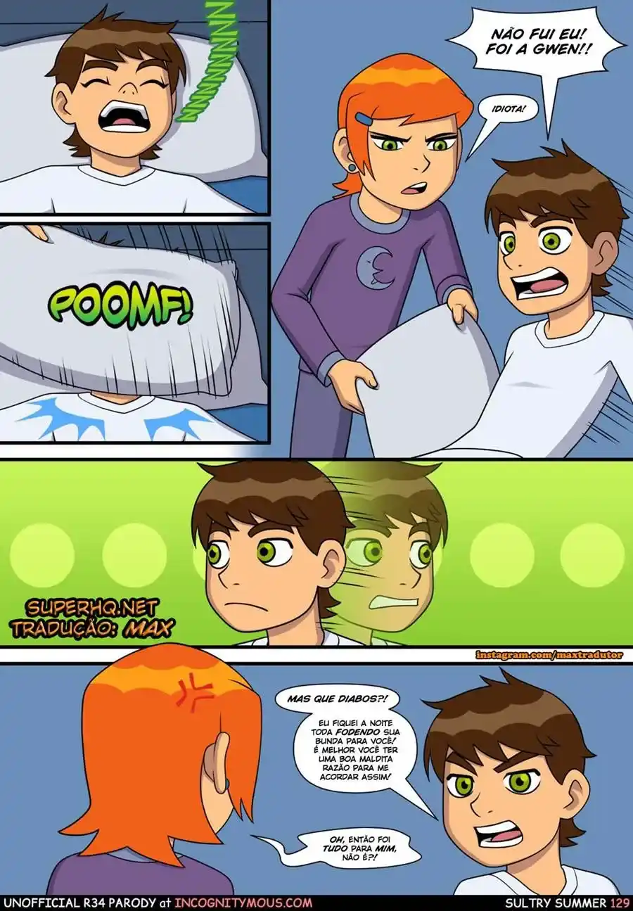 Ben 10 Hentai: Verão Suculento Cap.01 - Página 129