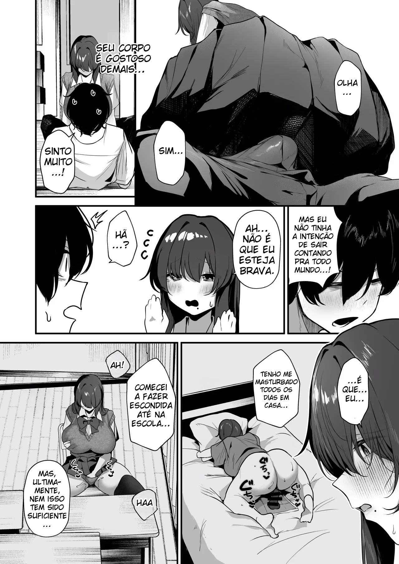 Eu Sou o Único Que Sabe Que a Kagemori-san, Uma Introvertida Solitária, é na Verdade Uma Superpervertida Tímida - Página 13